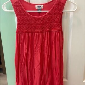 Old Navy Women's Red Tank Top